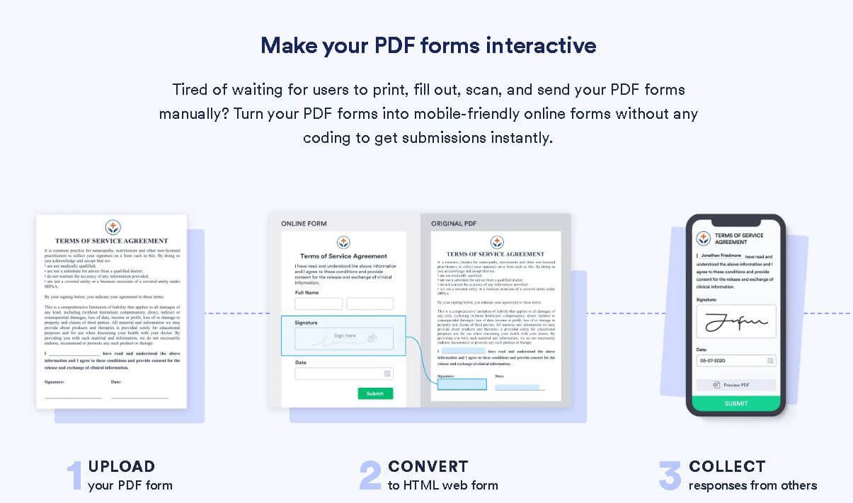 Jotform Smart PDF Forms-Page