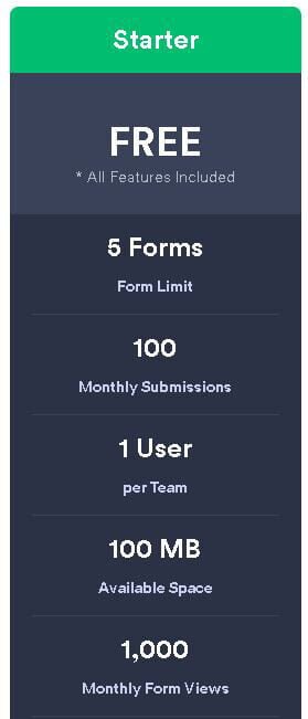 Jotform Form Builder for Free